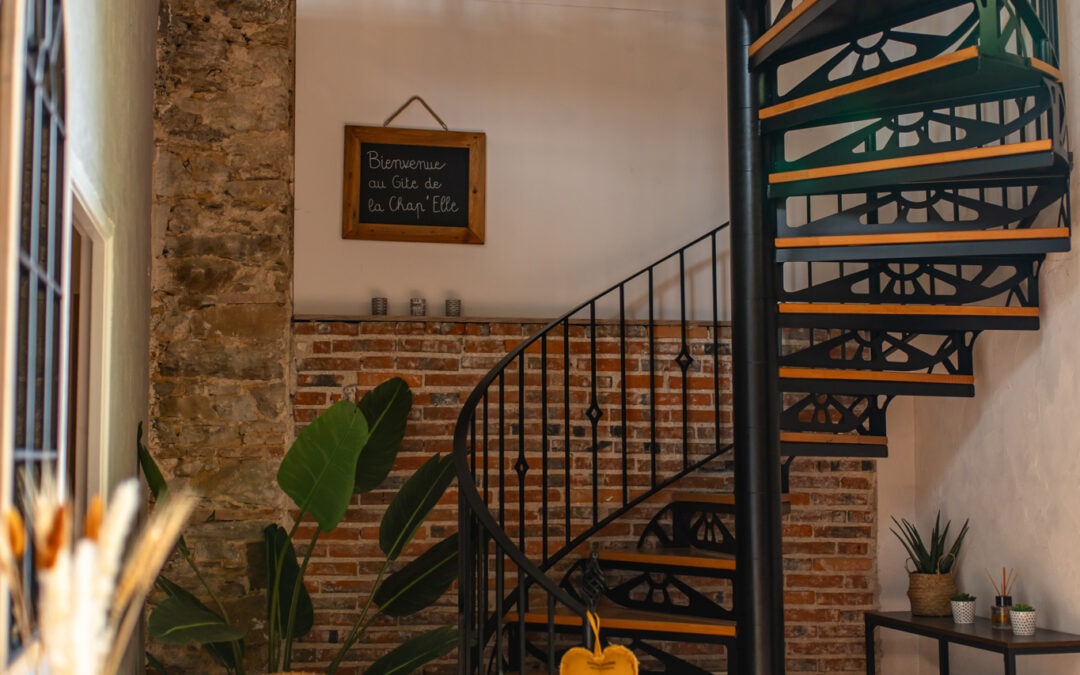 Escalier fer forgé